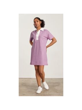 everlane cotton box cut tee dress Everlane The Cotton Box Cut Tee Dress red&white Striped sz XS